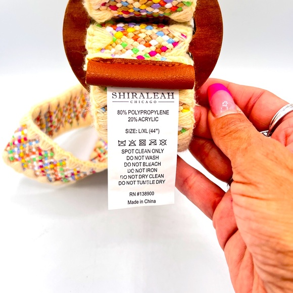 NEW Shiraleah Chicago multi knotted headband and matching adjustable belt set! - Picture 4 of 7